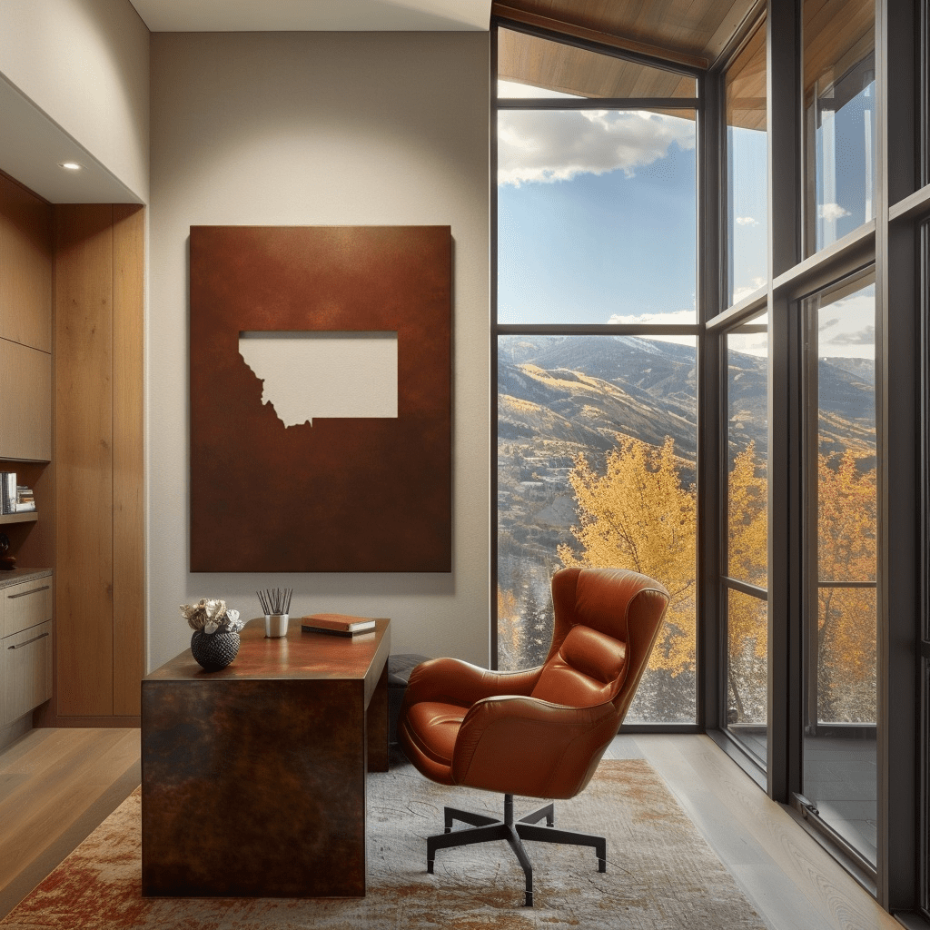 The Montana - Metal Wall Art - Anthem Classic