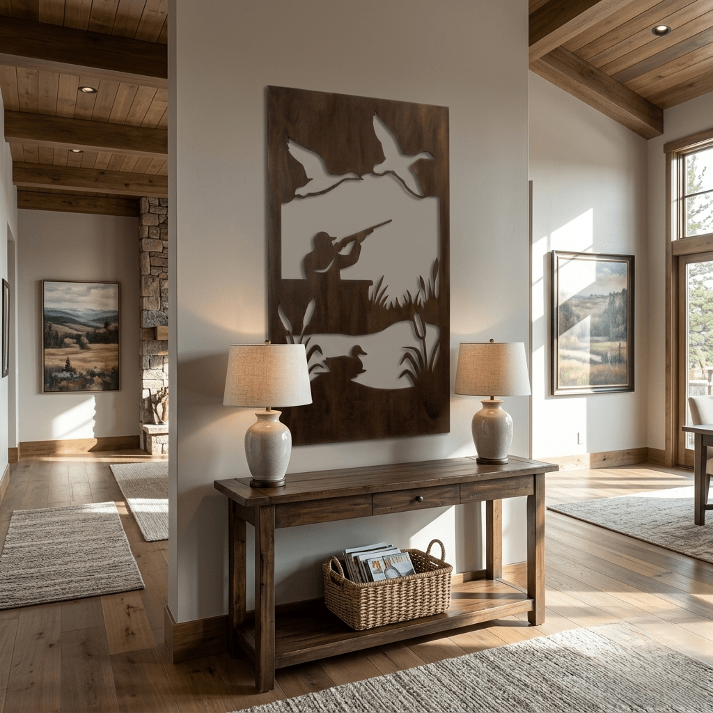 The Morning Flight - Metal Wall Art - Umber - Anthem Classic