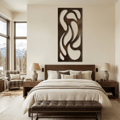 The Motion - Metal Wall Art - Umber - Anthem Classic