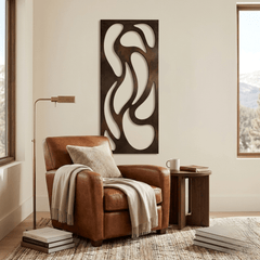 The Motion - Metal Wall Art - Umber - Anthem Classic