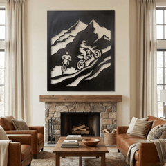 The Motocross Summit - Metal Wall Art - Forge - Anthem Classic