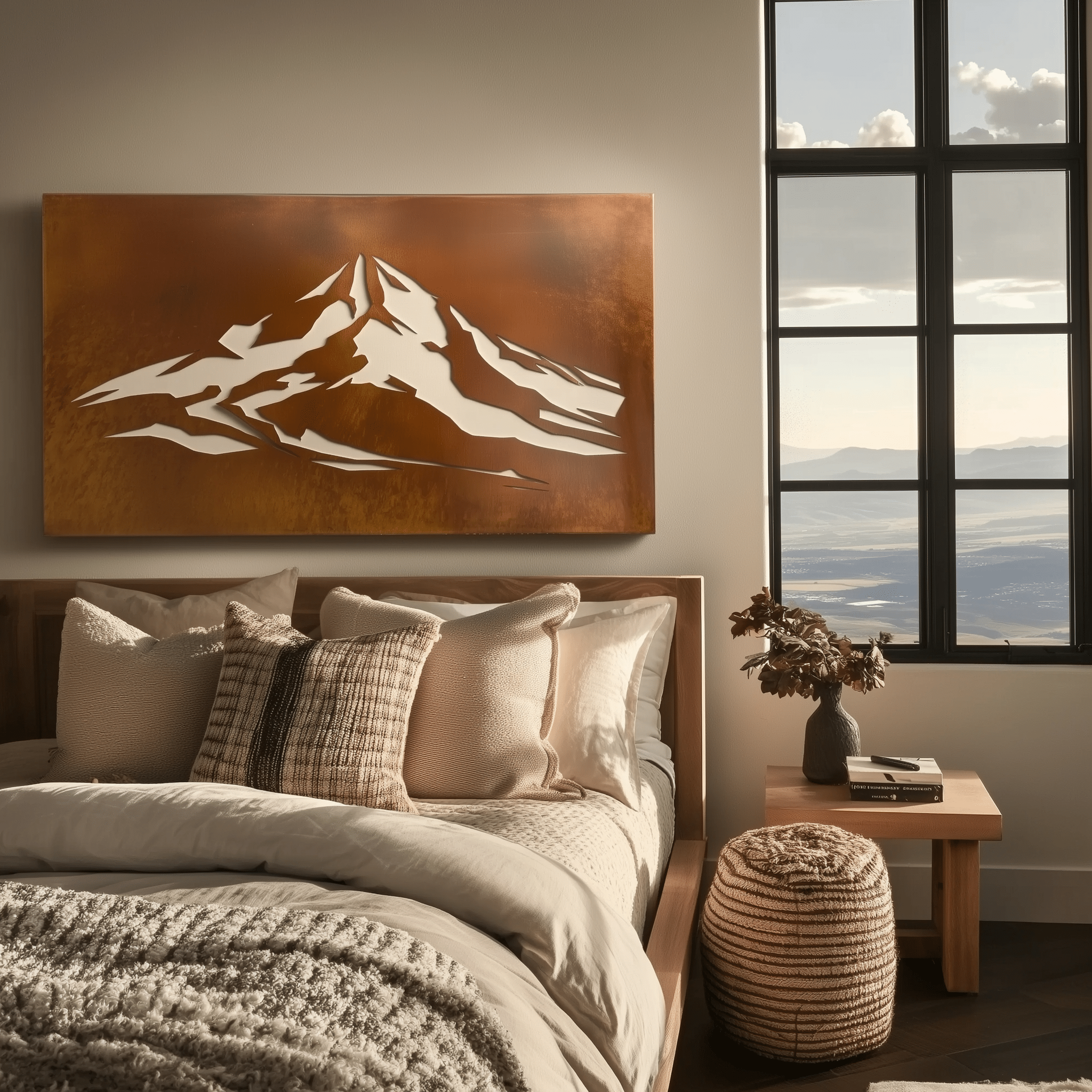 The Mount Bachelor - Metal Wall Art - Anthem Classic