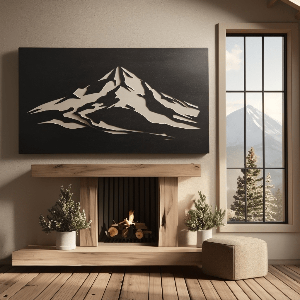 The Mount Bachelor - Metal Wall Art - Anthem Classic