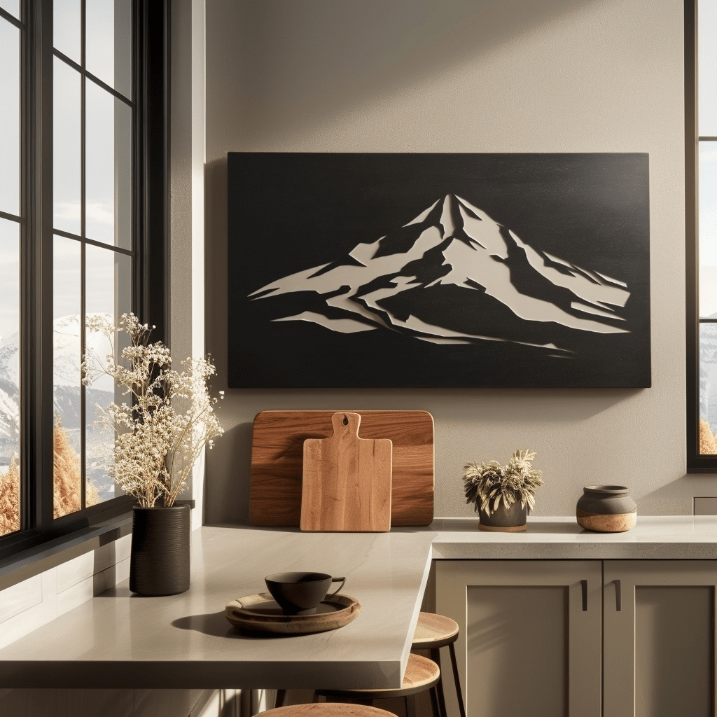 The Mount Bachelor - Metal Wall Art - Anthem Classic