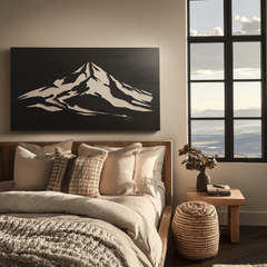 The Mount Bachelor - Metal Wall Art - Anthem Classic