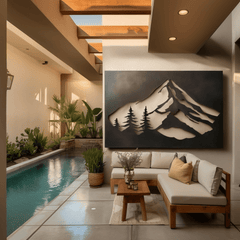 The Mount Hood - Metal Wall Art - Anthem Classic