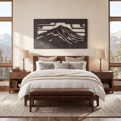 The Mount Katahdin - Metal Wall Art - Forge - Anthem Classic
