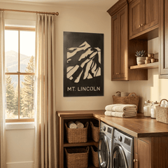 The Mount Lincoln - Metal Wall Art - Forge - Anthem Classic