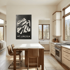 The Mount Lincoln - Metal Wall Art - Forge - Anthem Classic