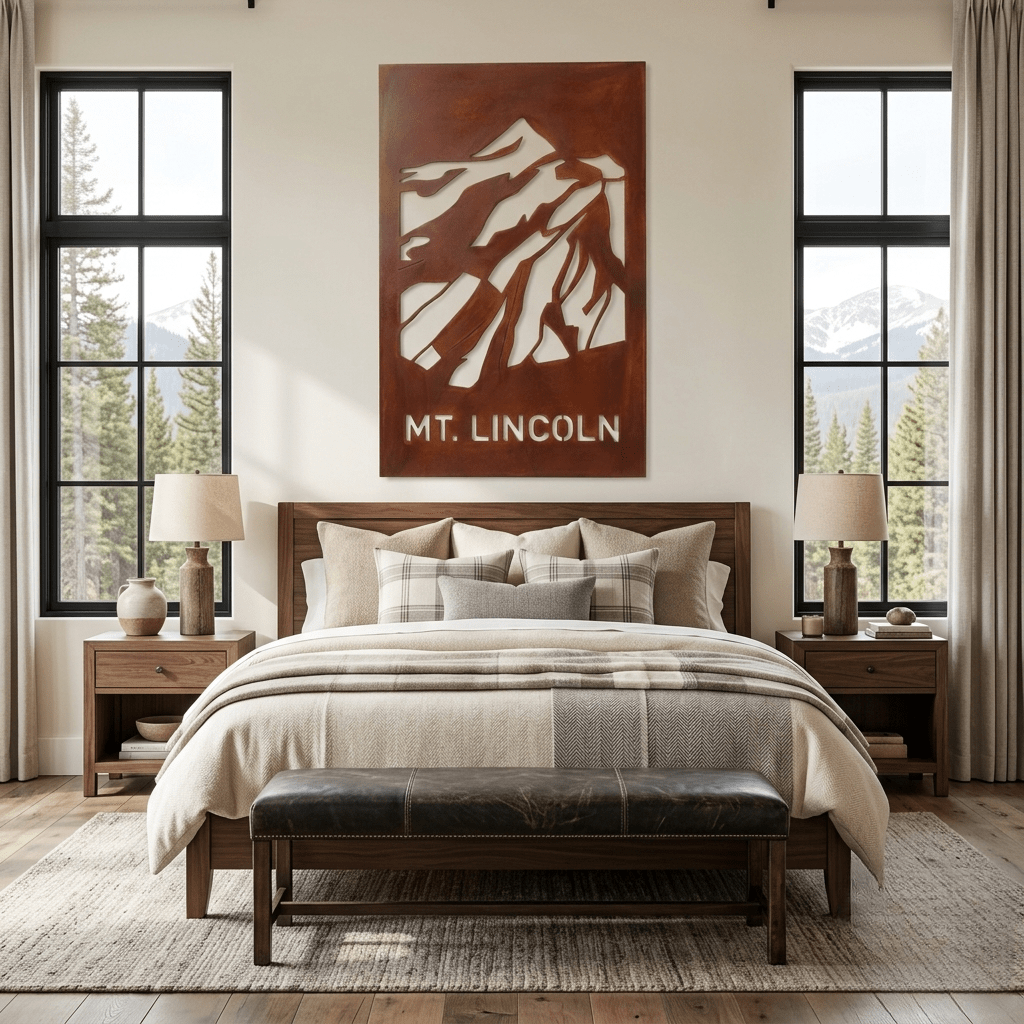 The Mount Lincoln - Metal Wall Art - Oxide - Anthem Classic