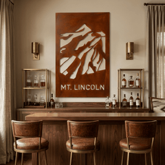 The Mount Lincoln - Metal Wall Art - Oxide - Anthem Classic