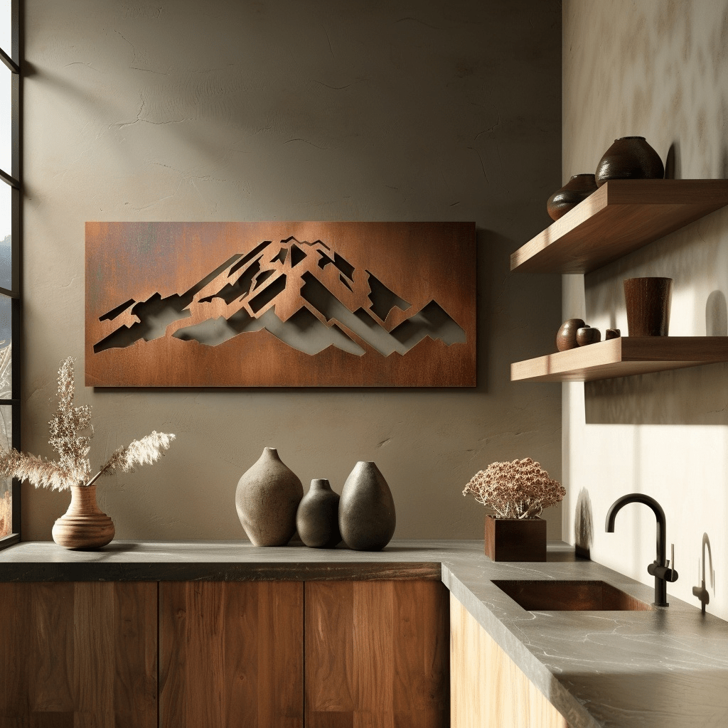 The Mount Rainer - Metal Wall Art - Anthem Classic