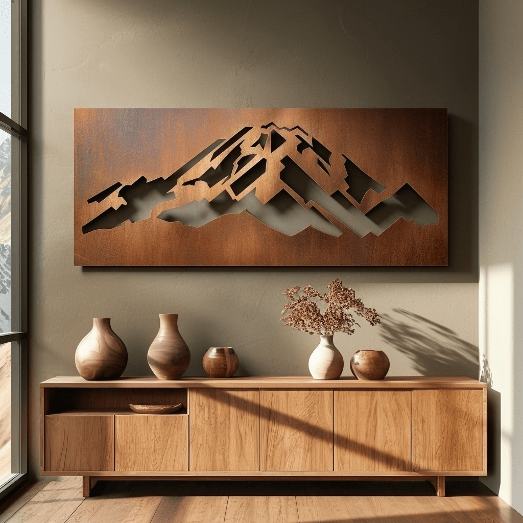 The Mount Rainer - Metal Wall Art - Anthem Classic