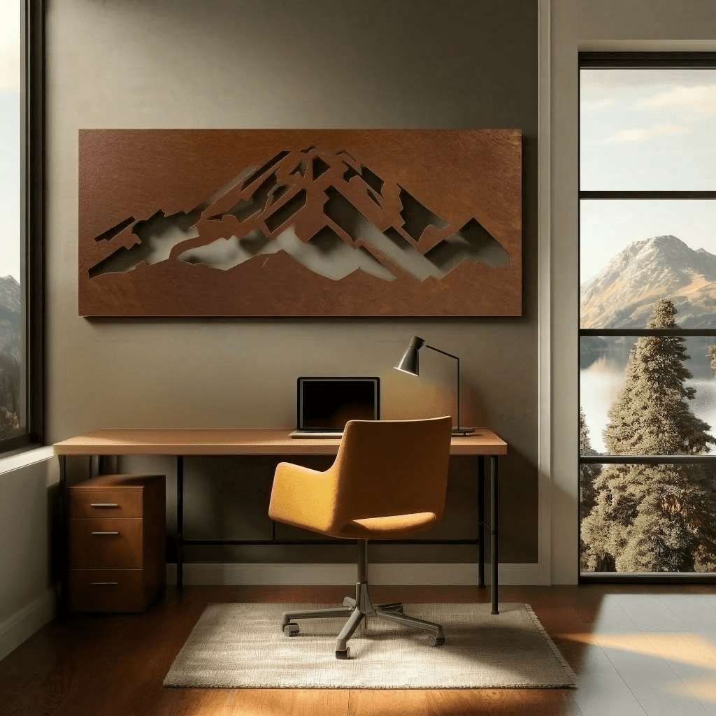 The Mount Rainier - Metal Wall Art - Anthem Classic