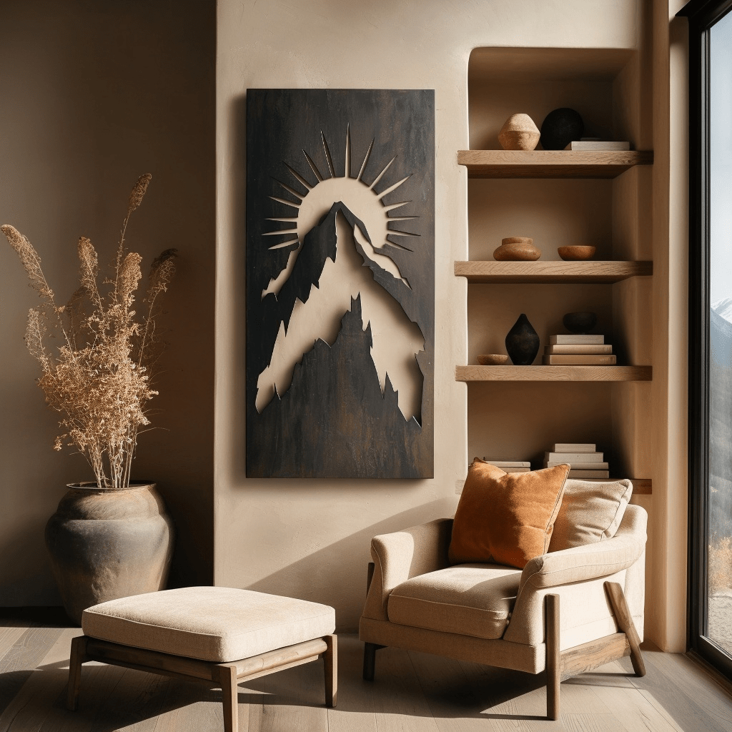 The Mount Whitney - Metal Wall Art - Anthem Classic