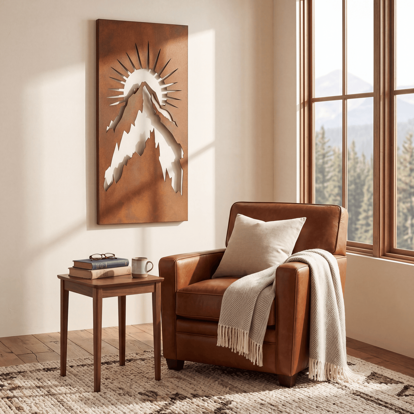 The Mount Whitney - Metal Wall Art - Oxide - Anthem Classic