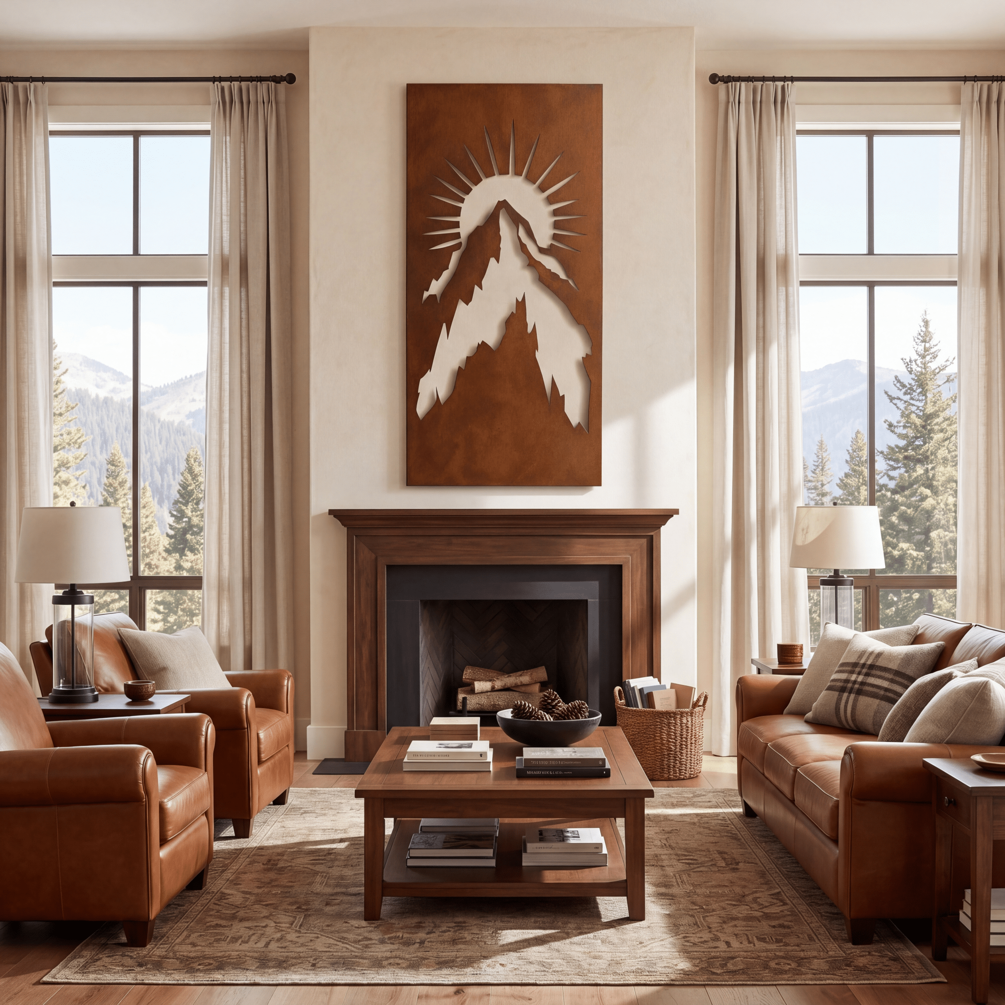 The Mount Whitney - Metal Wall Art - Oxide - Anthem Classic
