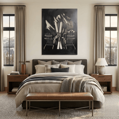 The Mountain Chairs - Metal Wall Art - Forge - Anthem Classic