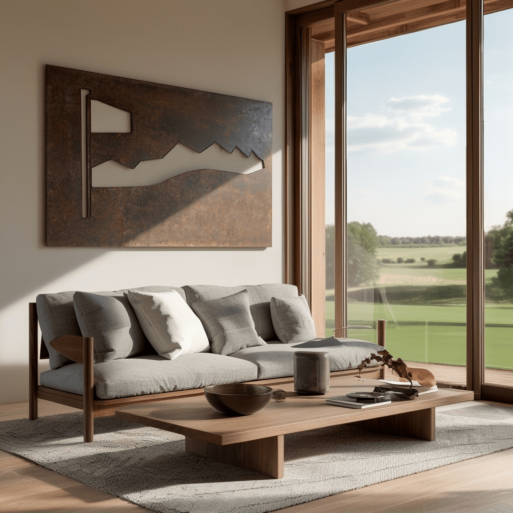 The Mountain Green - Metal Wall Art - Anthem Classic