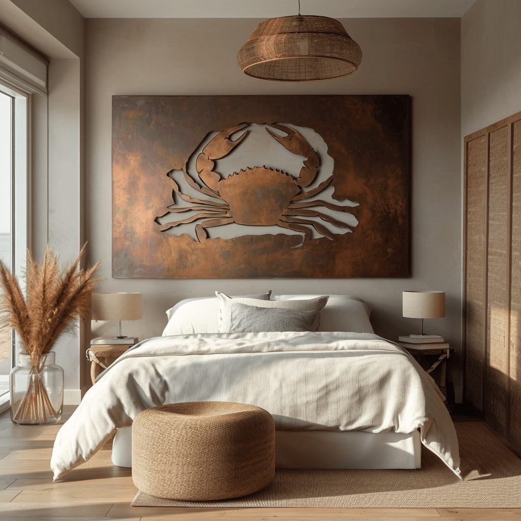 The Mud Crab - Metal Wall Art - Anthem Classic