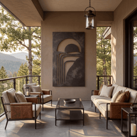 The Multnomah Falls - Metal Wall Art - Forge