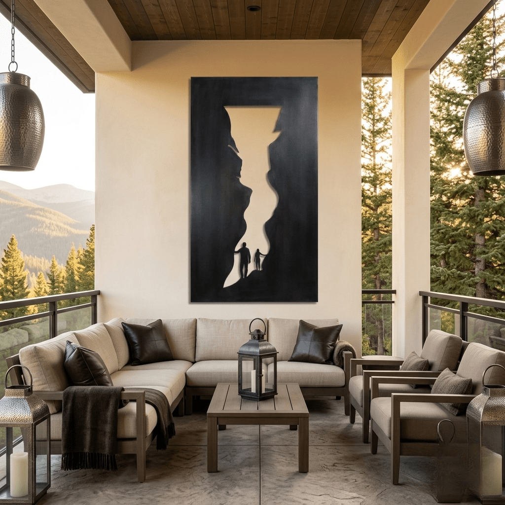 The Narrow Path - Metal Wall Art - Forge - Anthem Classic