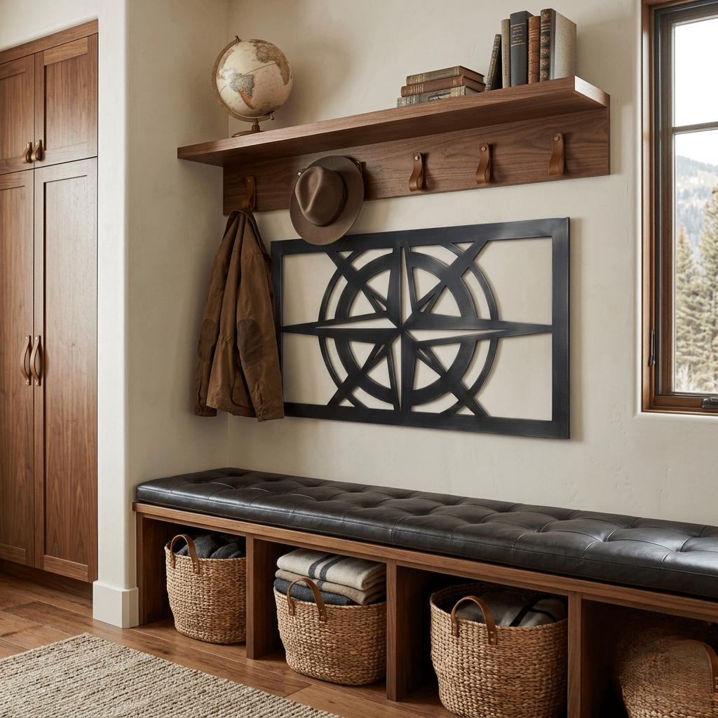 The Nautical Compass - Metal Wall Art - Forge - Anthem Classic
