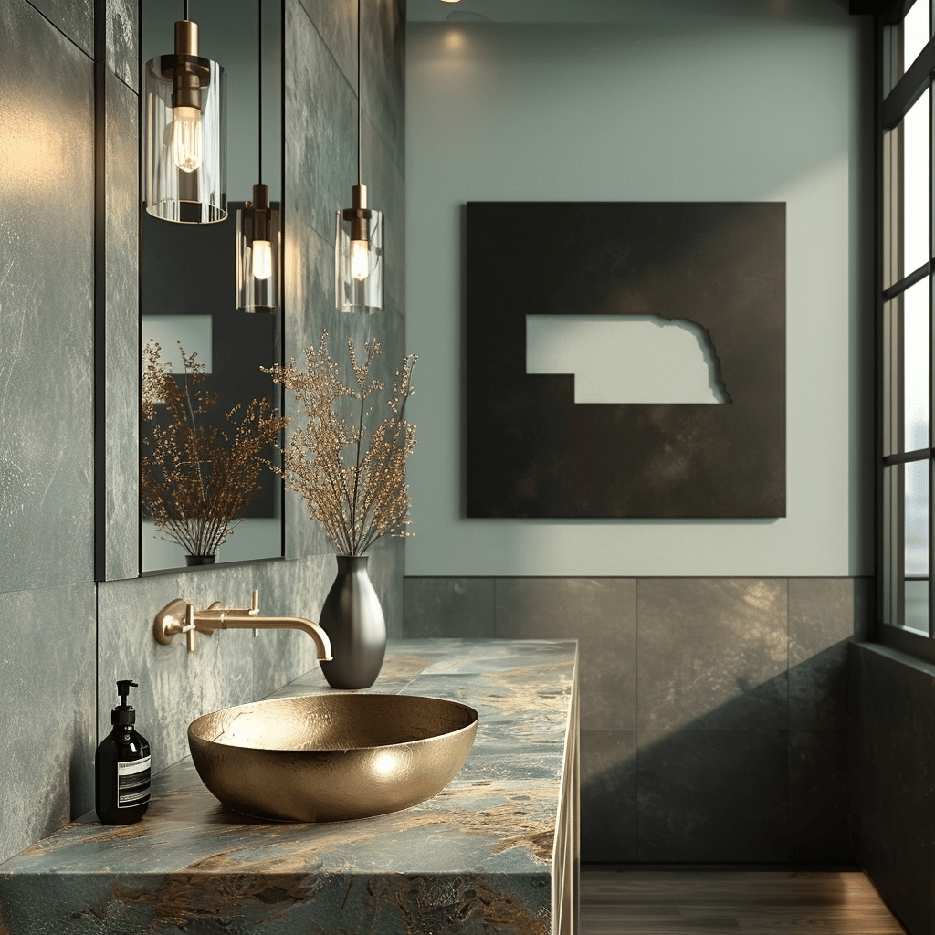 The Nebraska - Metal Wall Art - Anthem Classic