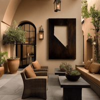 The Nevada - Metal Wall Art - Umber