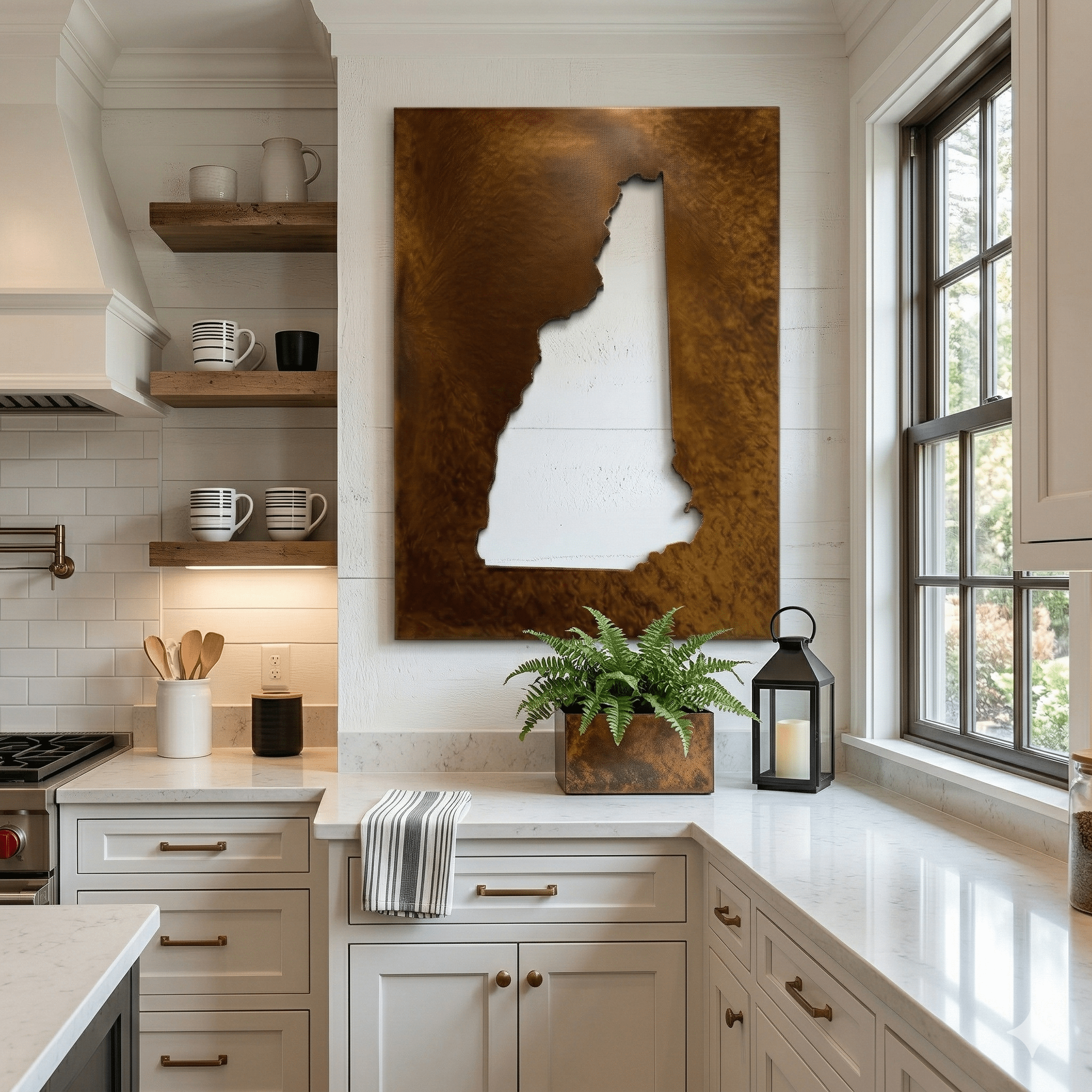 The New Hampshire - Metal Wall Art - Anthem Classic