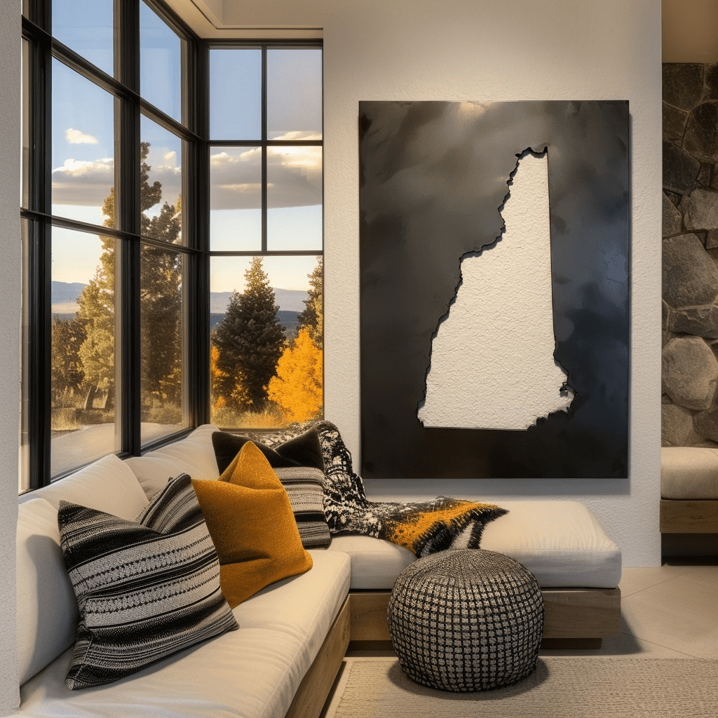 The New Hampshire - Metal Wall Art - Anthem Classic