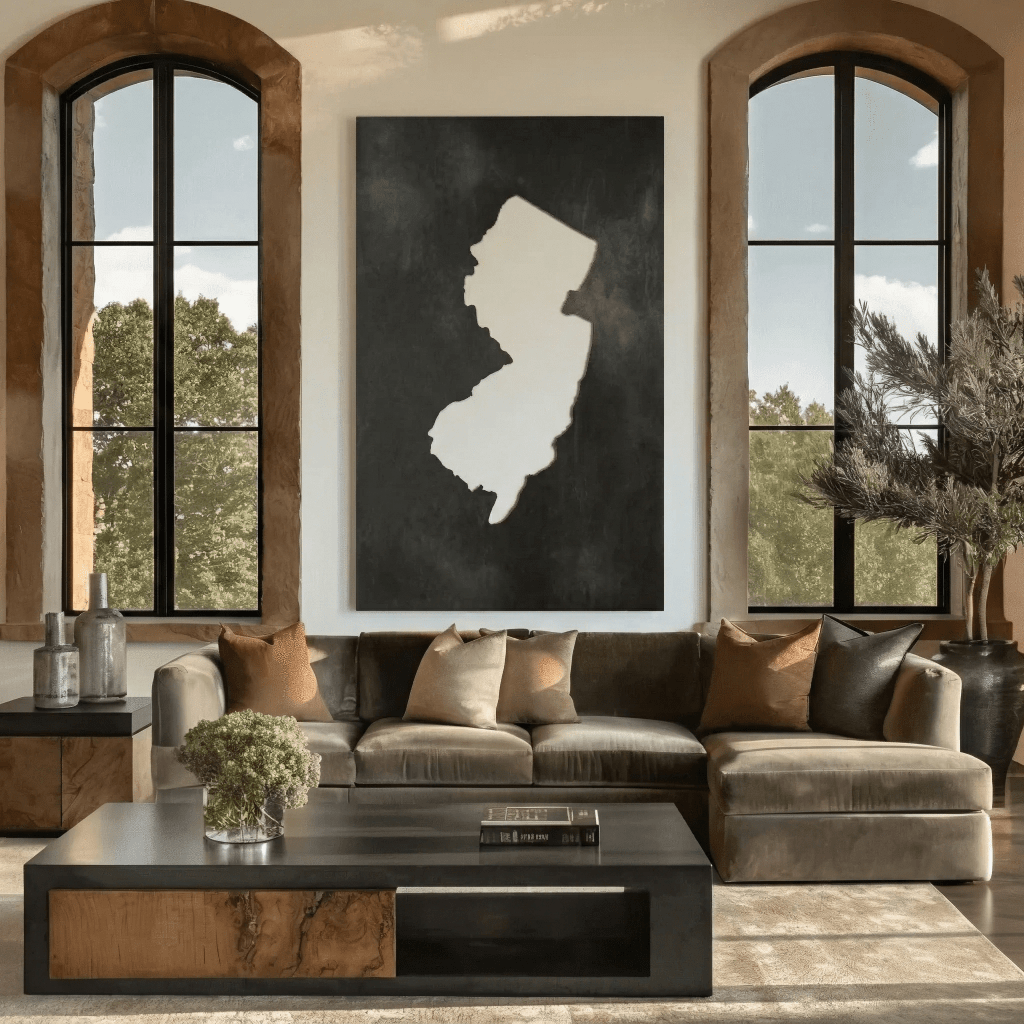 The New Jersey - Metal Wall Art - Anthem Classic