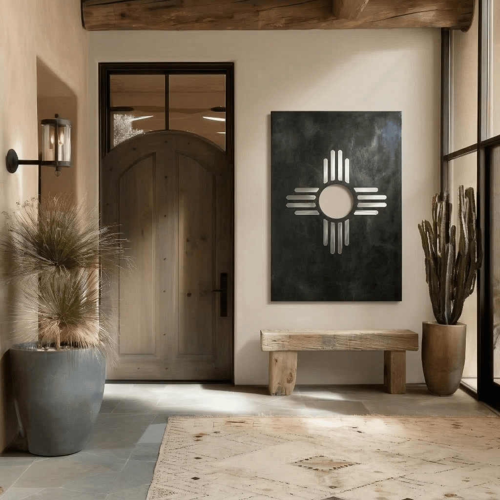 The New Mexico Zia Sun - Metal Wall Art - Anthem Classic