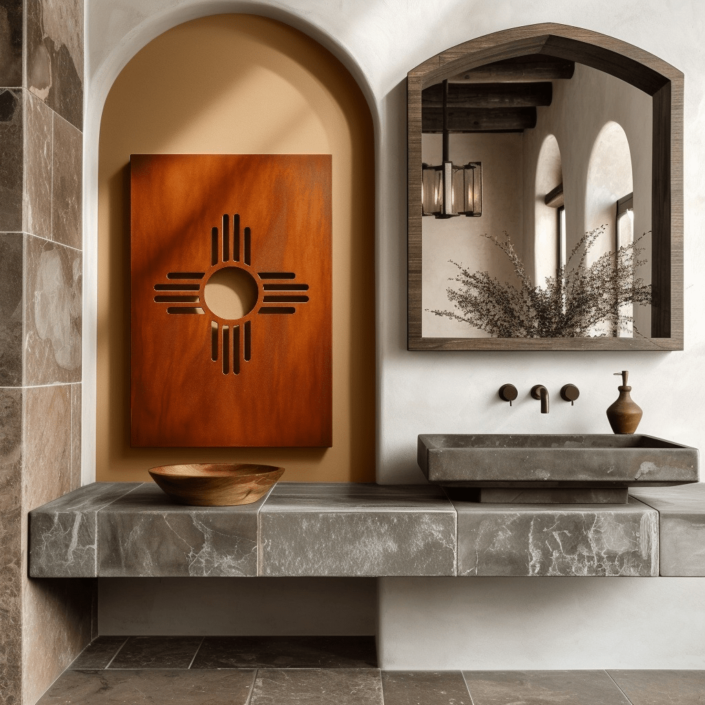 The New Mexico Zia Sun - Metal Wall Art - Anthem Classic