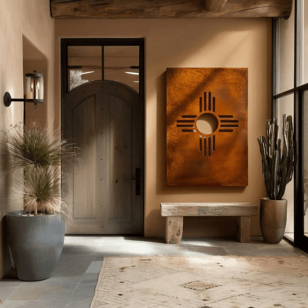 The New Mexico Zia Sun - Metal Wall Art - Anthem Classic