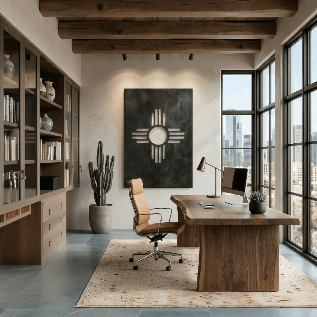 The New Mexico Zia Sun - Metal Wall Art - Anthem Classic
