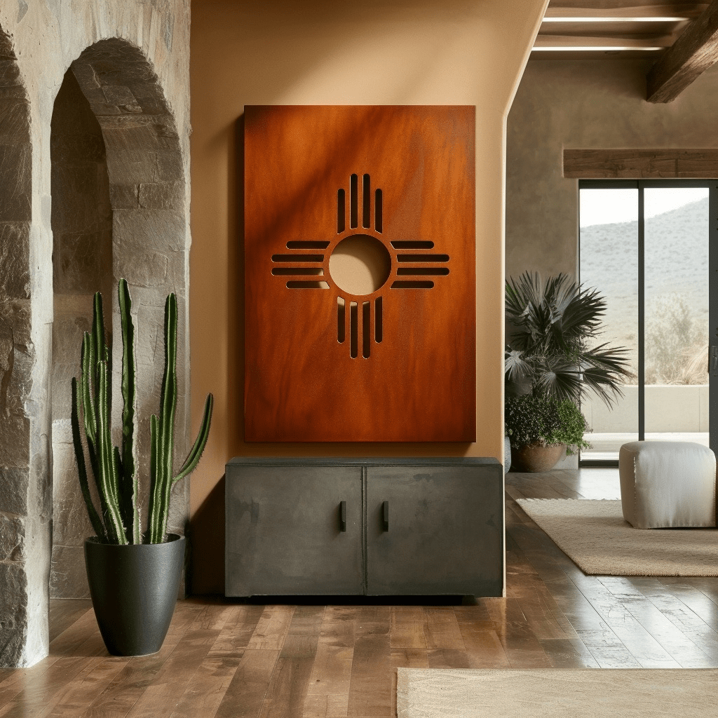 The New Mexico Zia Sun - Metal Wall Art - Anthem Classic