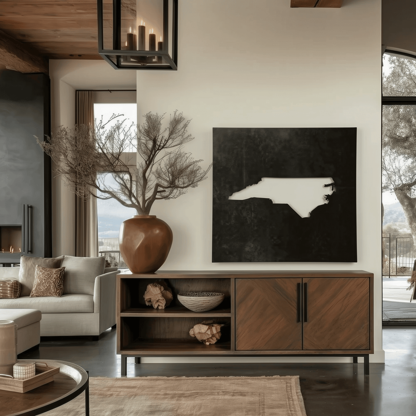 The North Carolina - Metal Wall Art - Anthem Classic