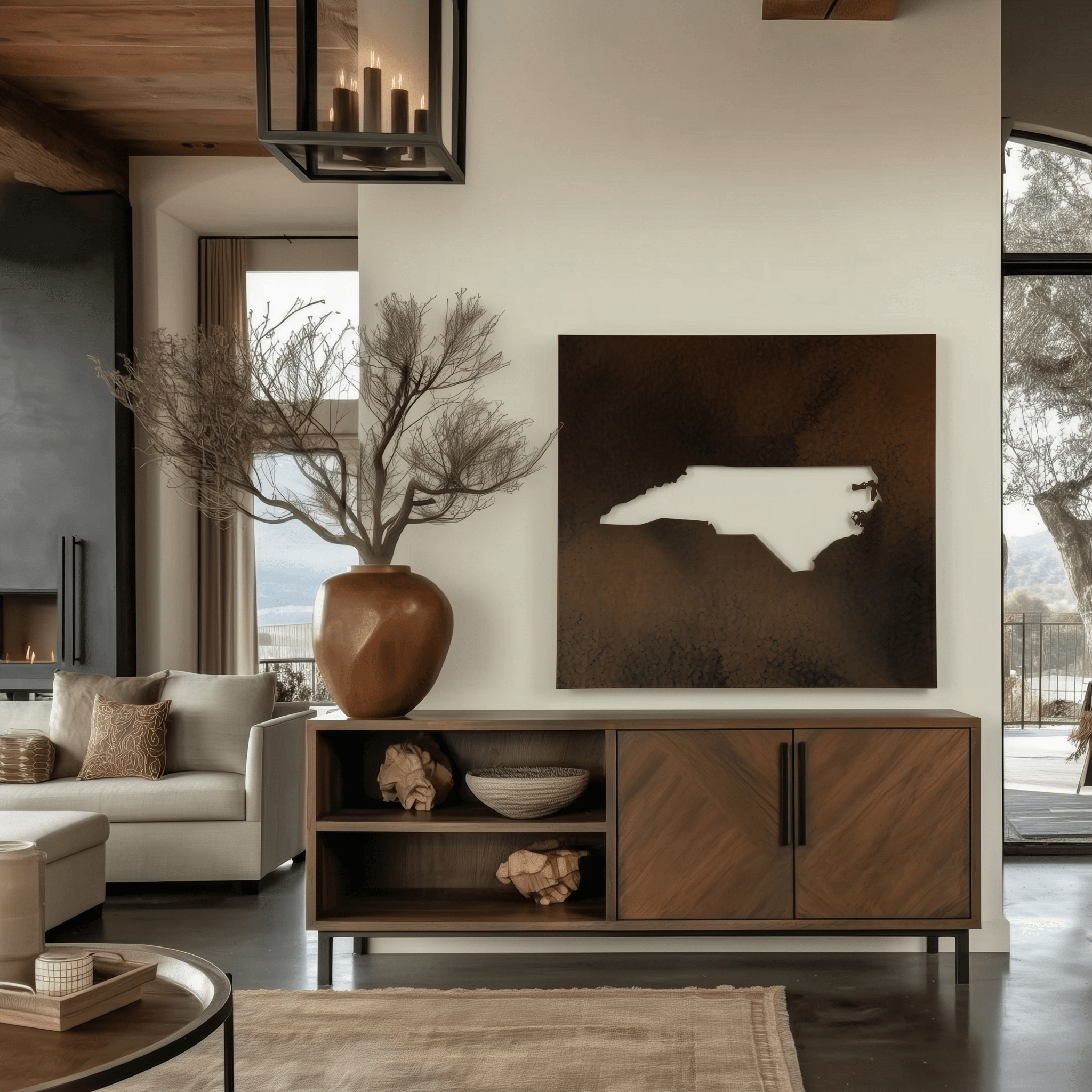 The North Carolina - Metal Wall Art - Anthem Classic