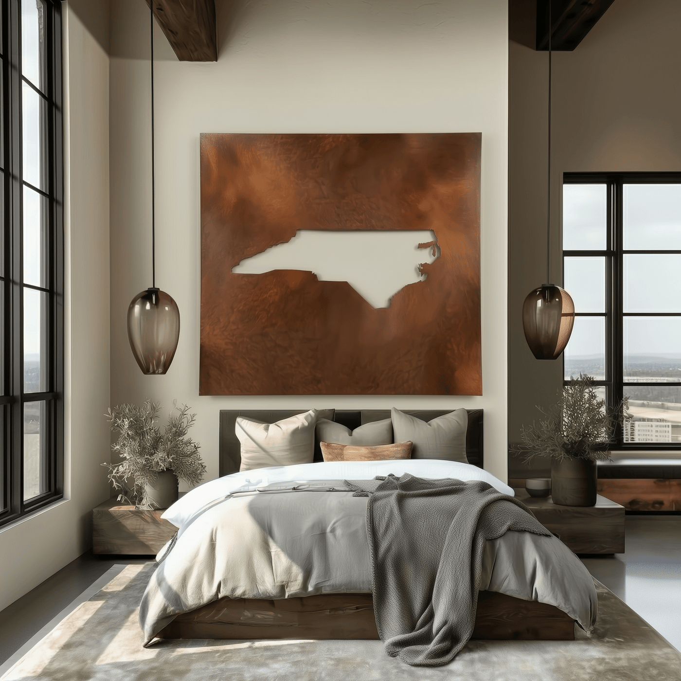 The North Carolina - Metal Wall Art - Anthem Classic