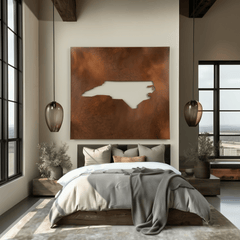 The North Carolina - Metal Wall Art - Anthem Classic