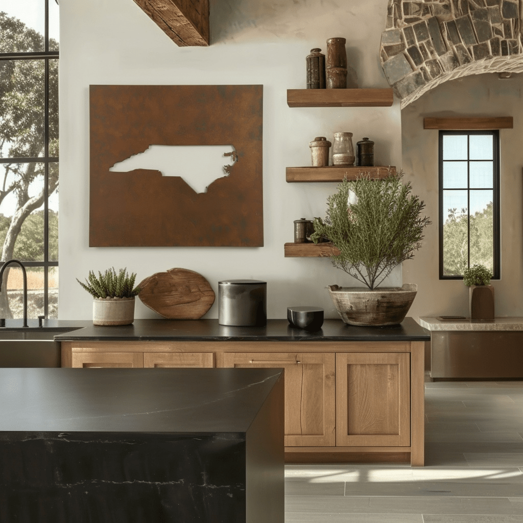 The North Carolina - Metal Wall Art - Anthem Classic