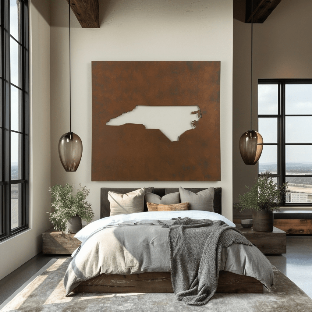 The North Carolina - Metal Wall Art - Anthem Classic