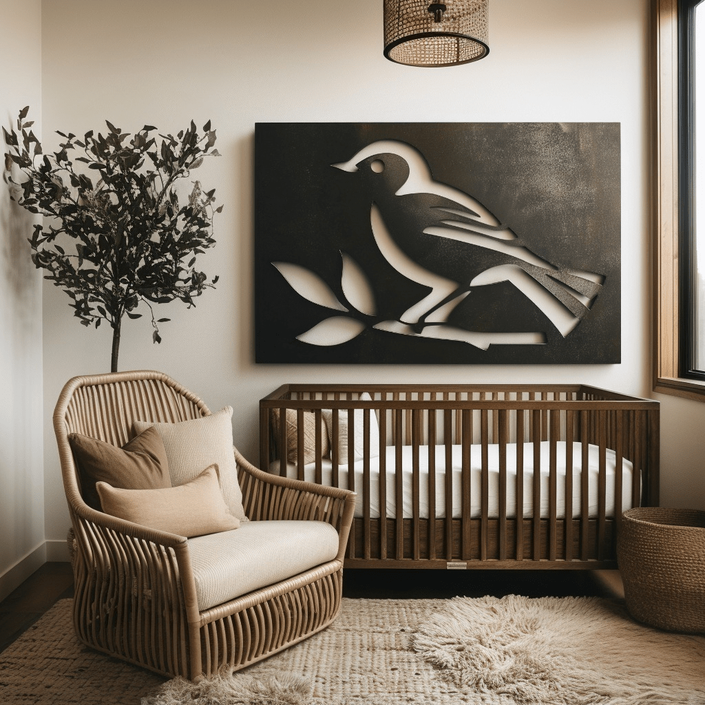 The North Dakota Western Meadowlark - Metal Wall Art - Anthem Classic