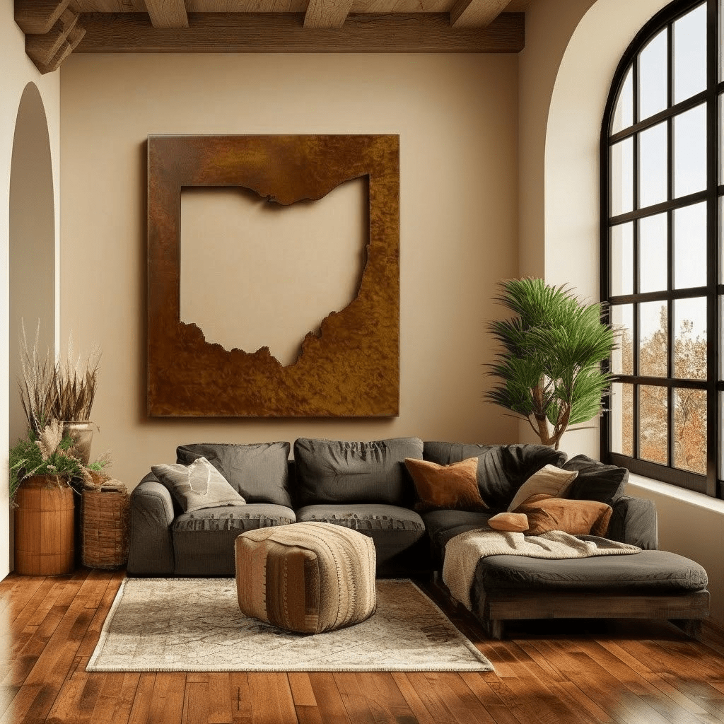 The Ohio - Metal Wall Art - Anthem Classic