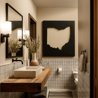 The Ohio - Metal Wall Art - Forge
