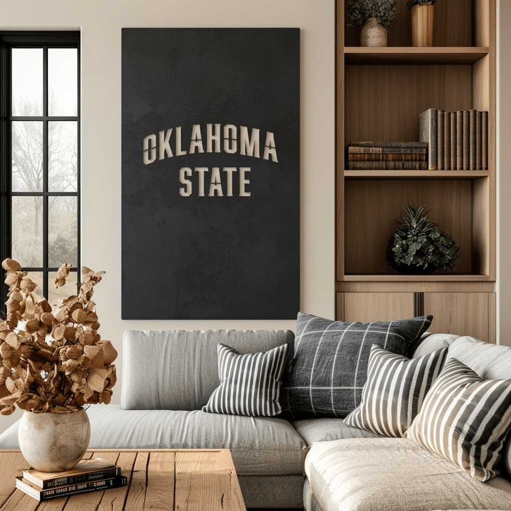 The Oklahoma State - Wall Art - Portrait Forge - Anthem Classic