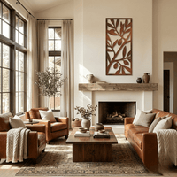 The Olive Tree - Metal Wall Art - Oxide