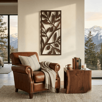 The Olive Tree - Metal Wall Art - Umber