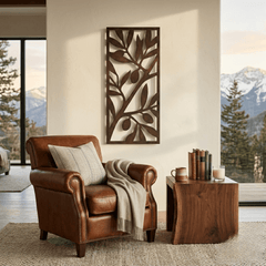 The Olive Tree - Metal Wall Art - Umber - Anthem Classic